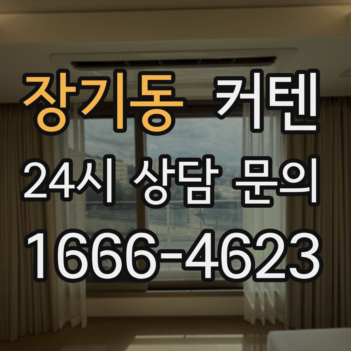 장기동 커텐