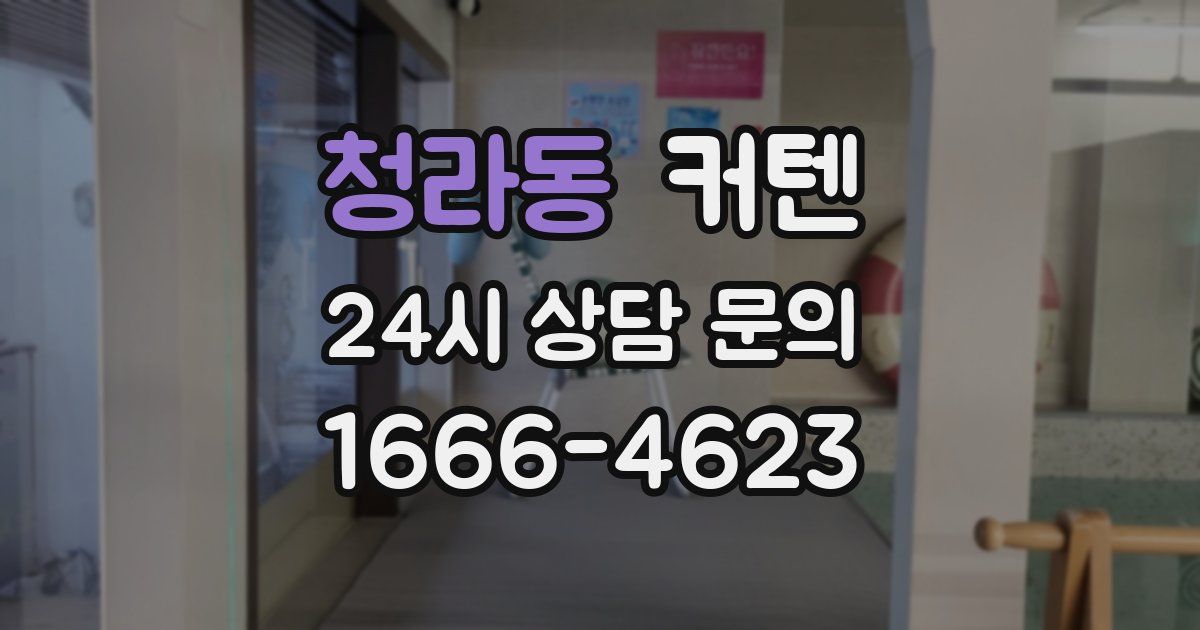 청라동 커텐