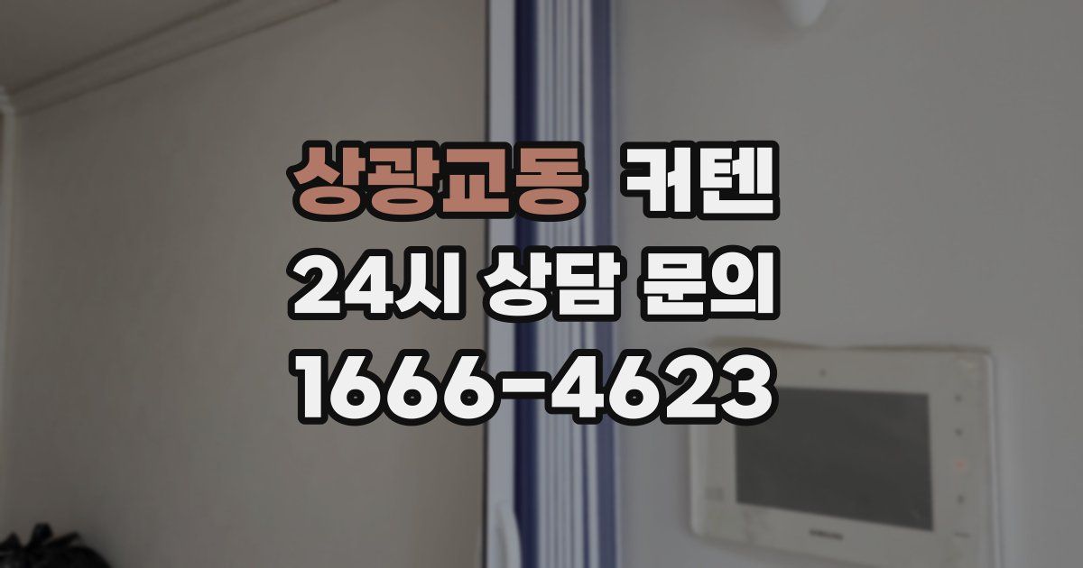 상광교동 커텐