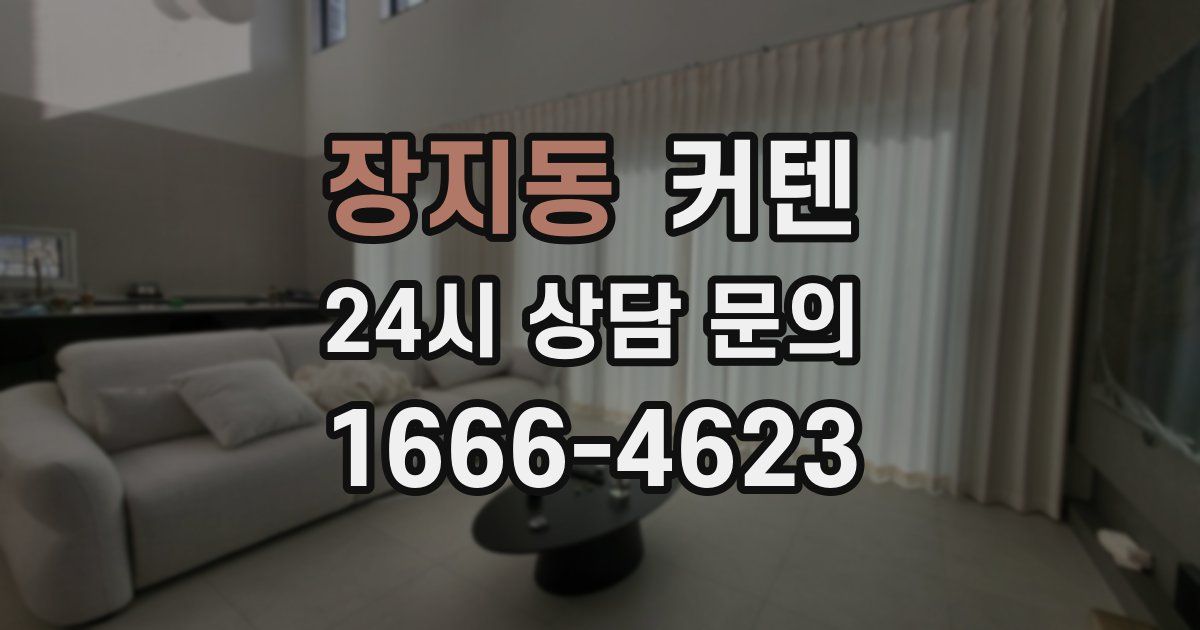 장지동 커텐