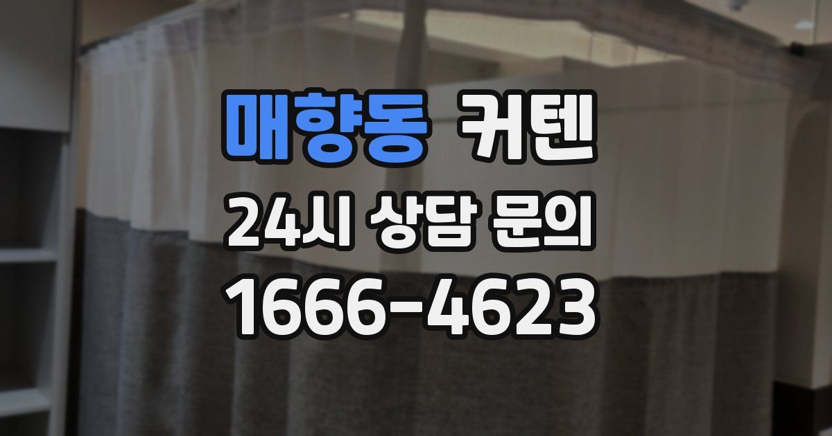매향동 커텐