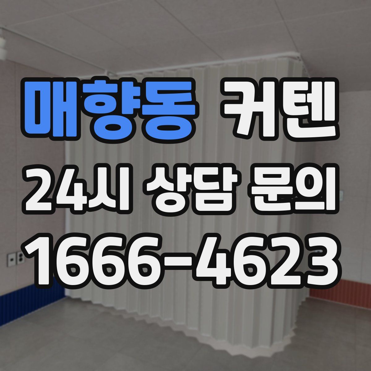 매향동 커텐
