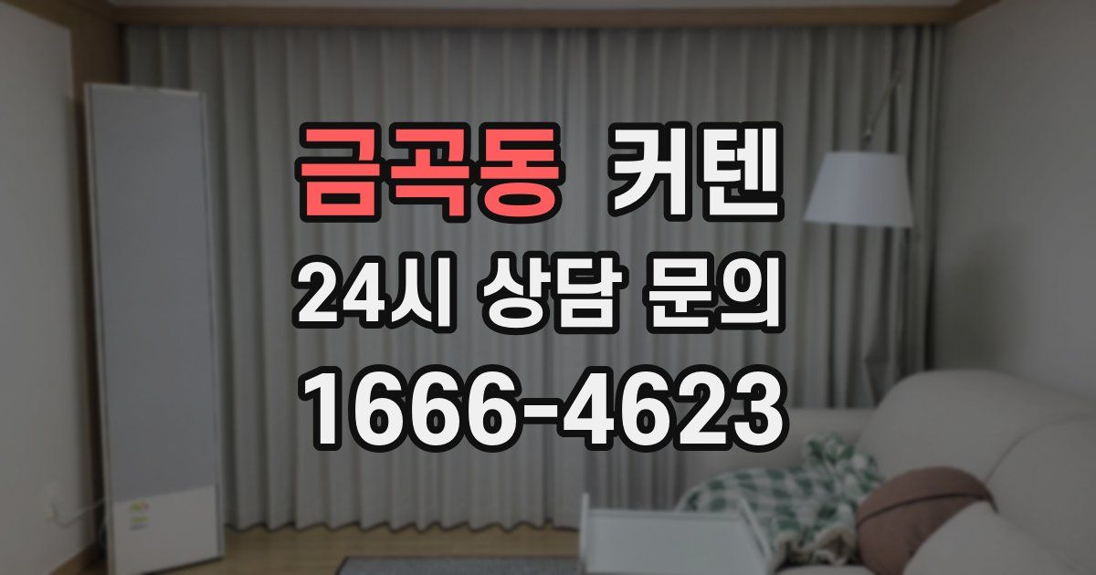 금곡동 커텐
