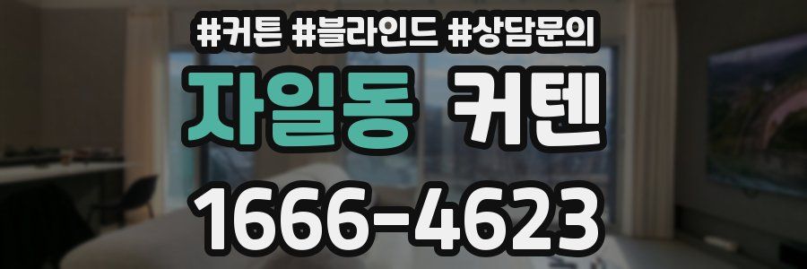 자일동 커텐