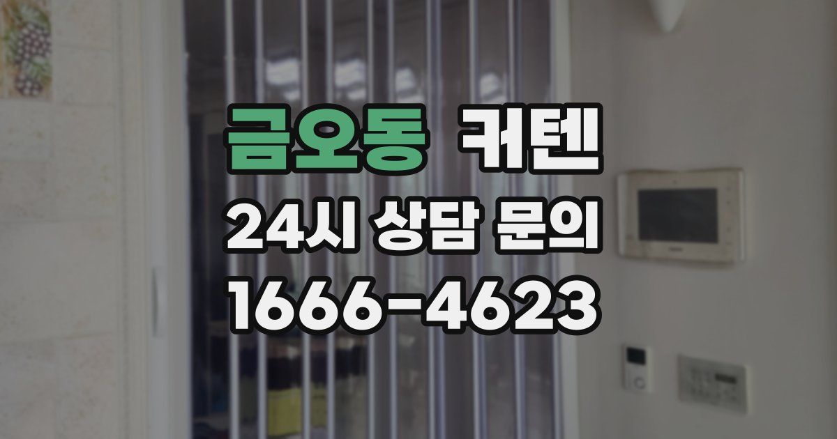 금오동 커텐