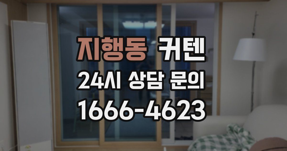 지행동 커텐