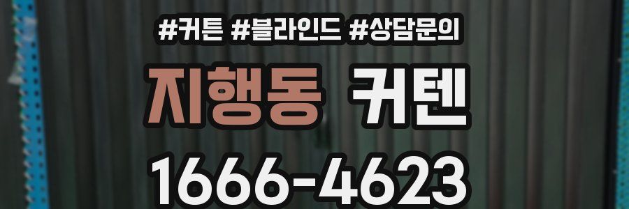 지행동 커텐