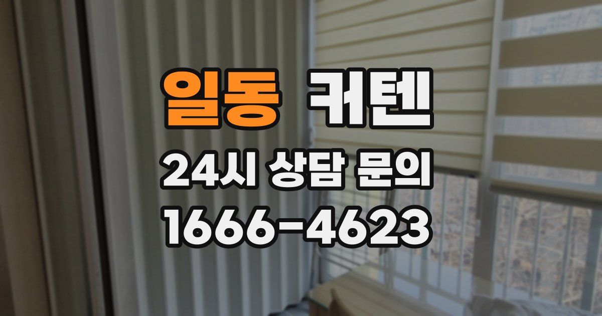 일동 커텐
