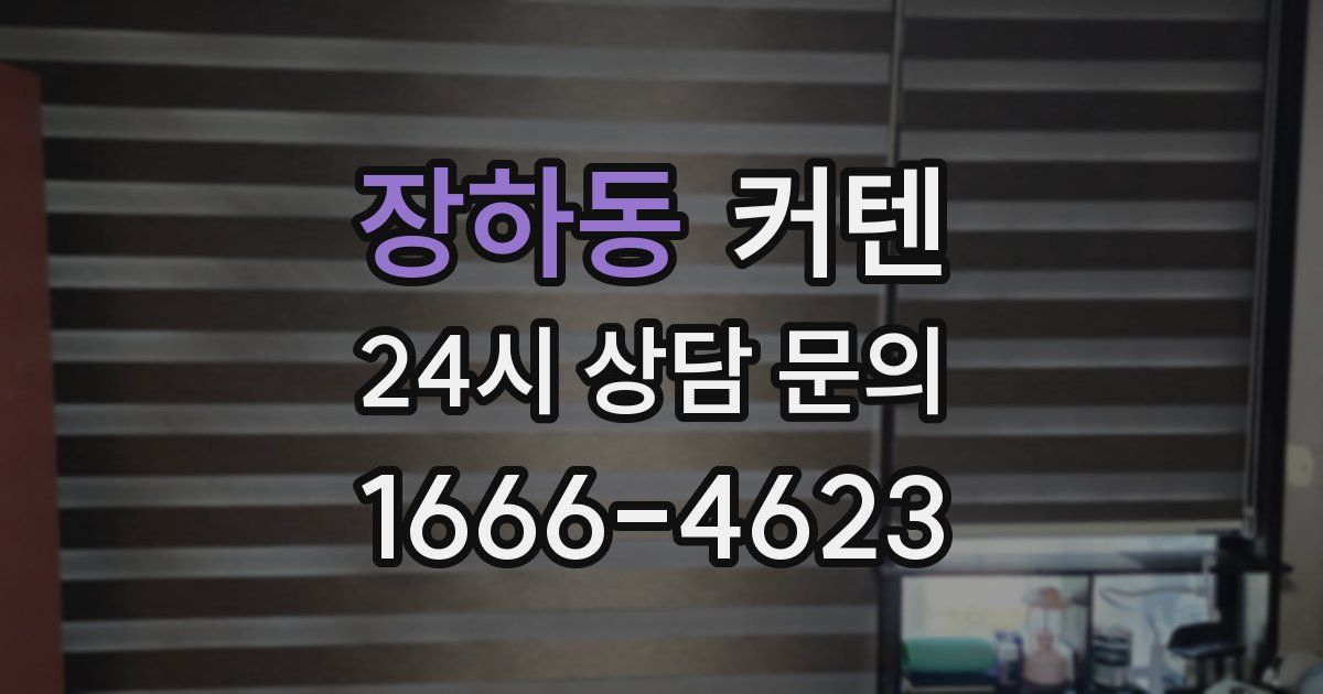 장하동 커텐