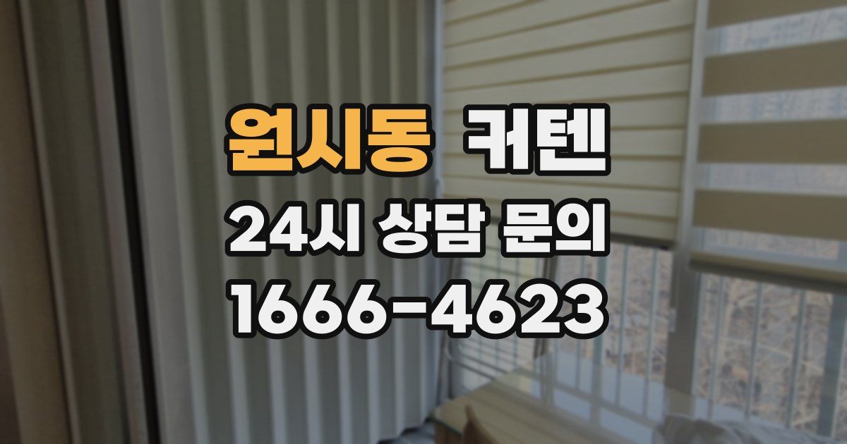 원시동 커텐