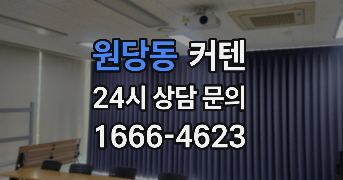 원당동 커텐