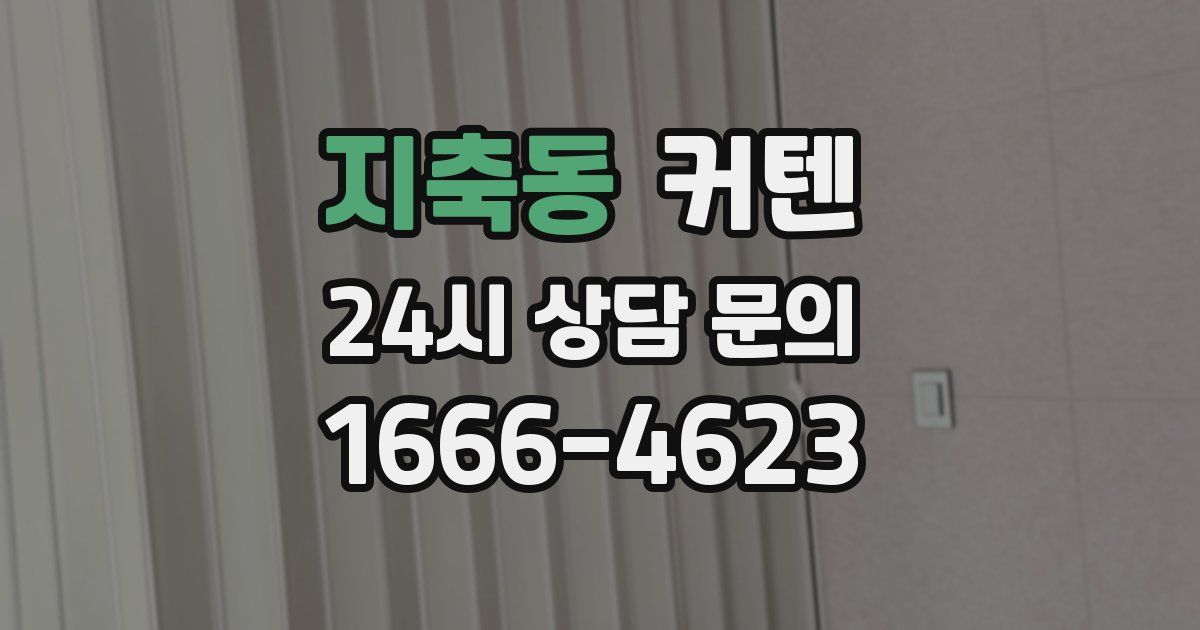지축동 커텐