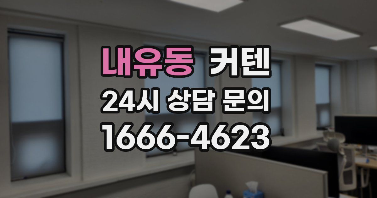 내유동 커텐
