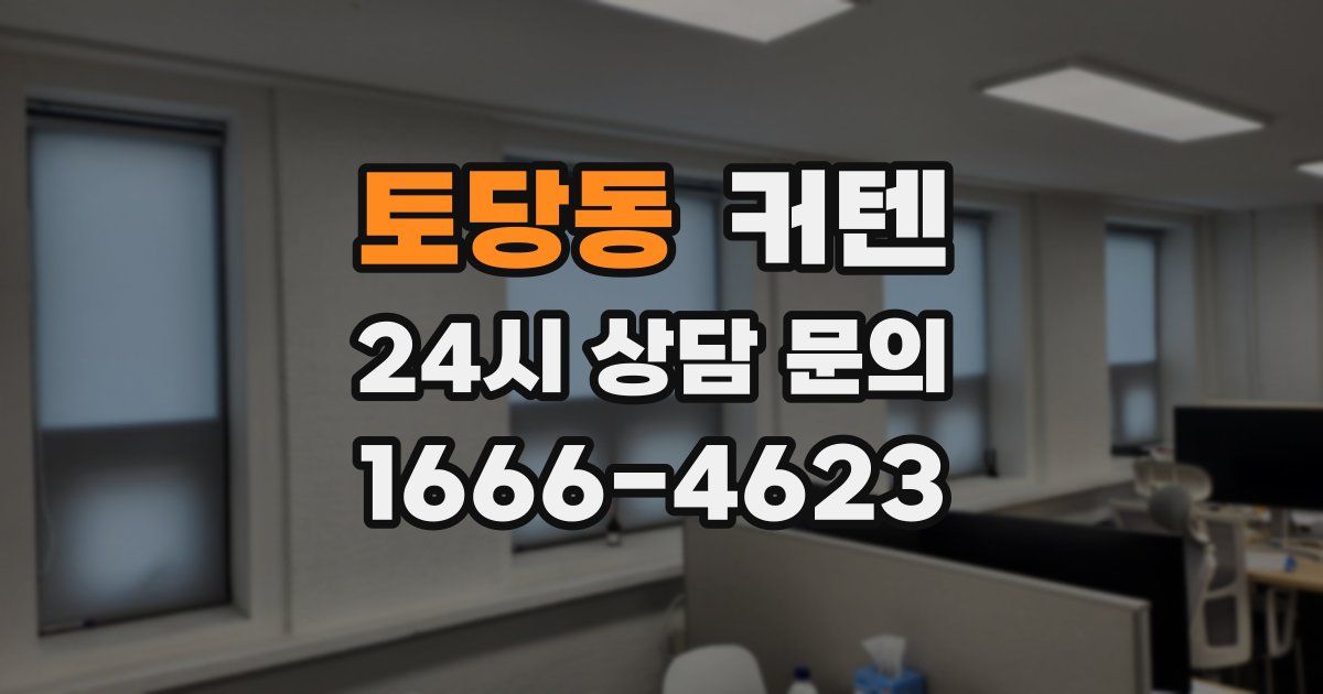 토당동 커텐