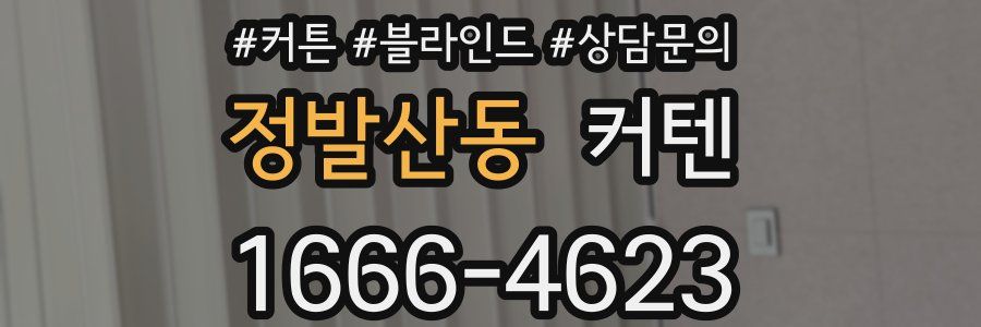 정발산동 커텐