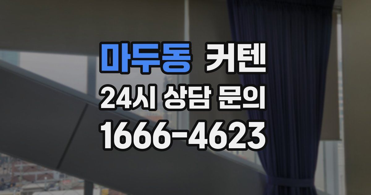 마두동 커텐