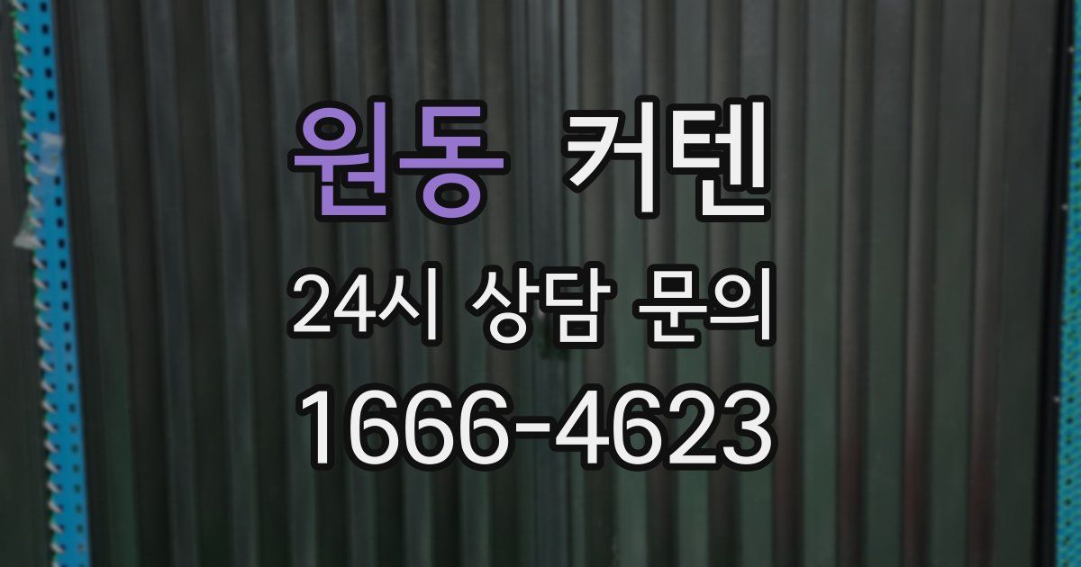 원동 커텐