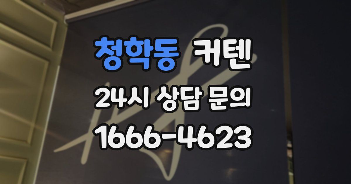 청학동 커텐