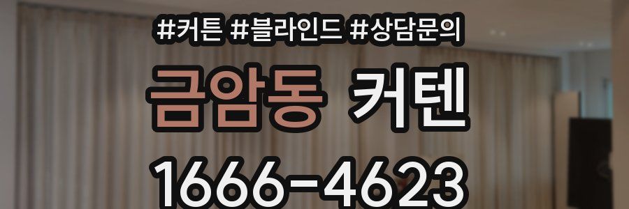 금암동 커텐