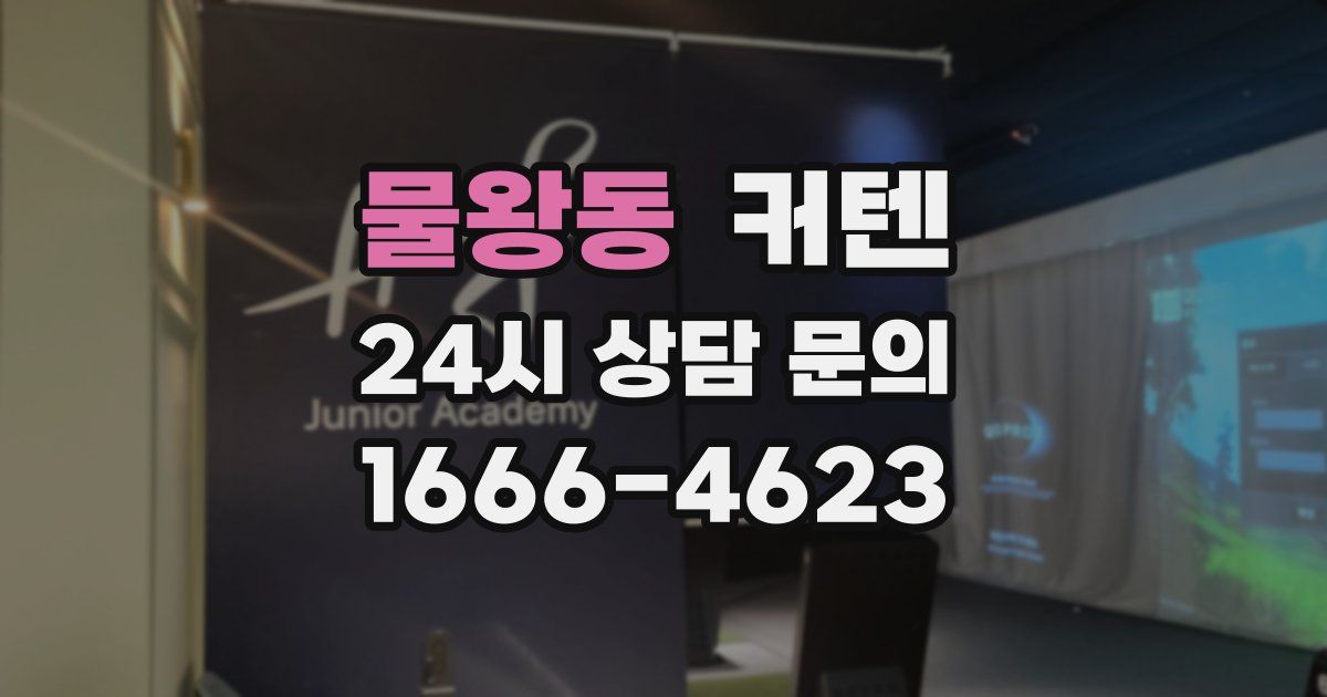 물왕동 커텐