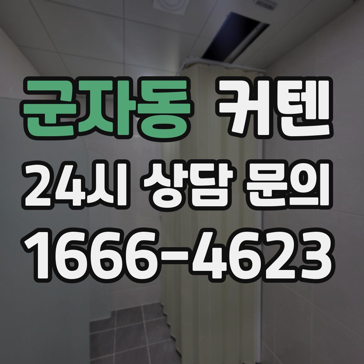 군자동 커텐