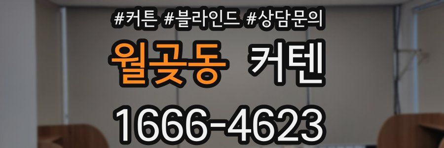월곶동 커텐