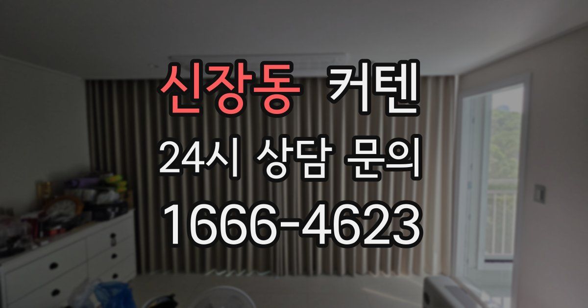 신장동 커텐