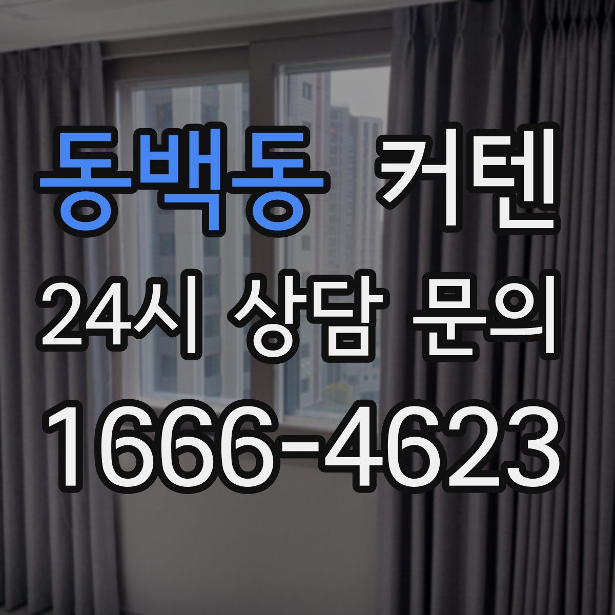 동백동 커텐
