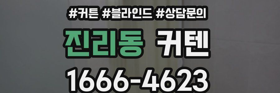 진리동 커텐