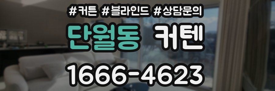 단월동 커텐