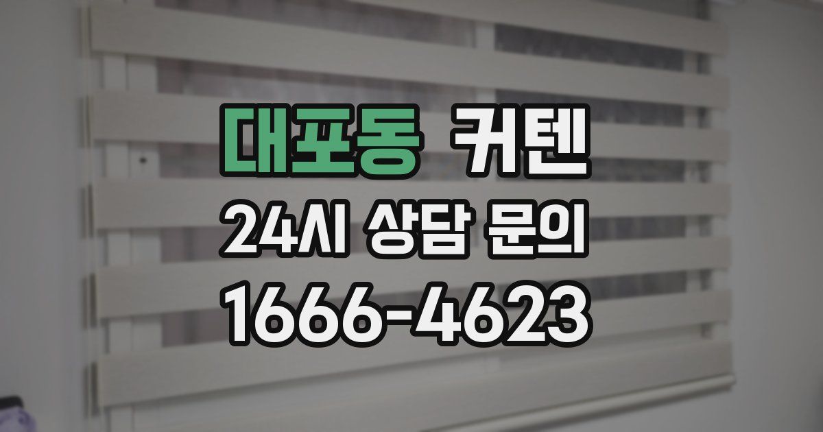 대포동 커텐