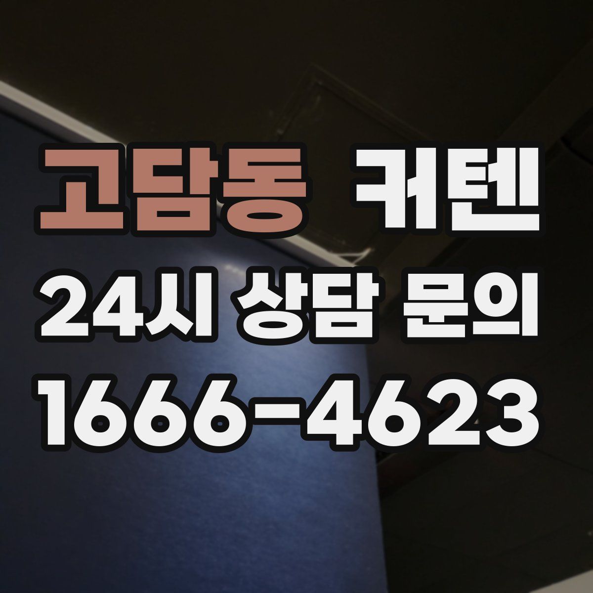 고담동 커텐