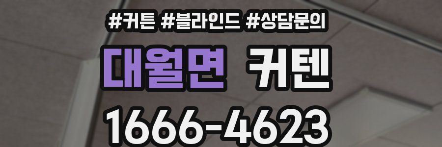 대월면 커텐