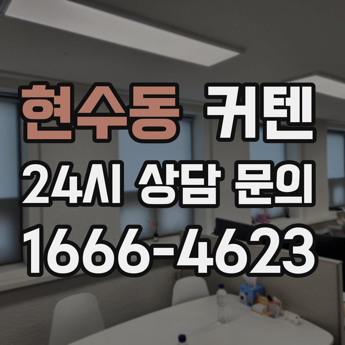 현수동 커텐