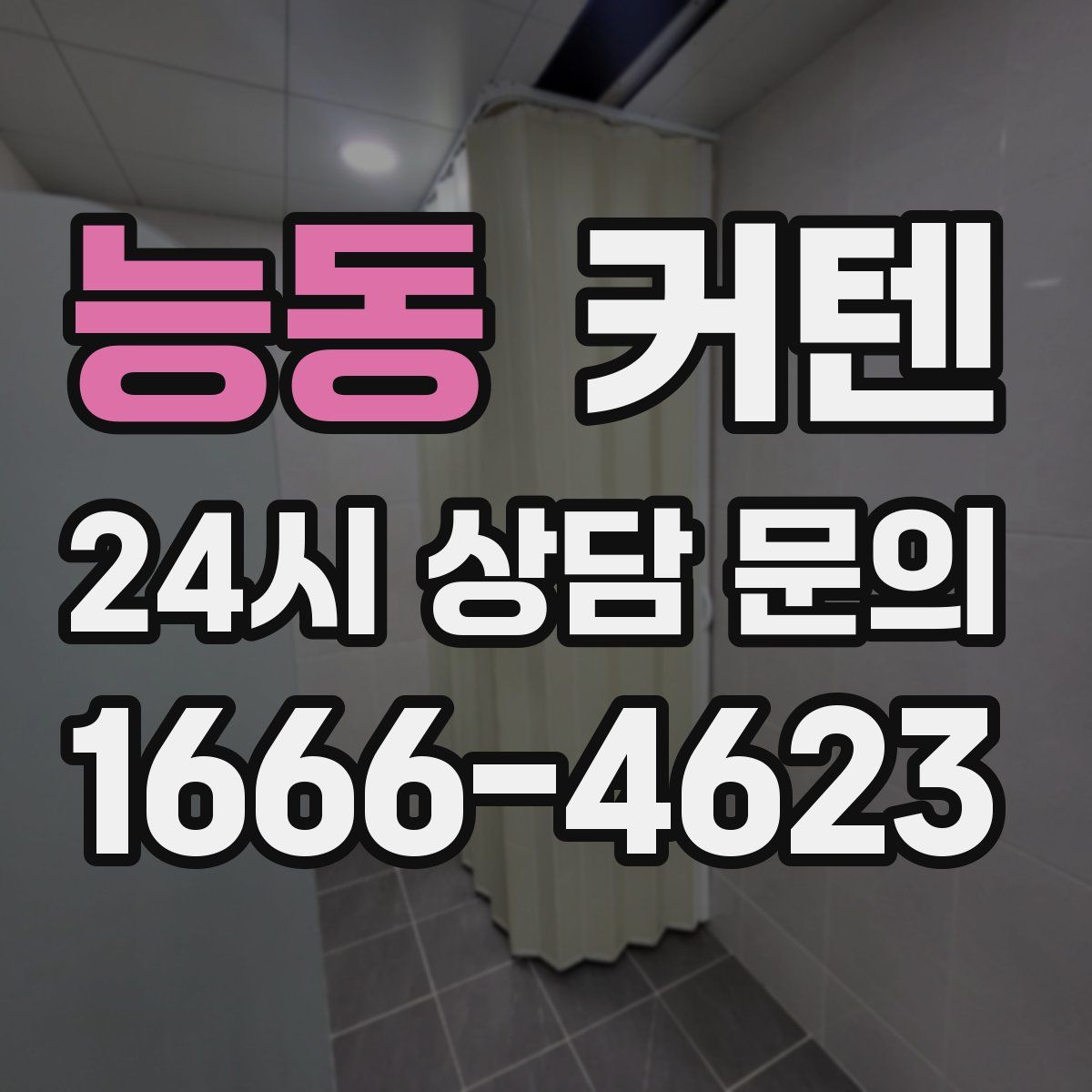 능동 커텐