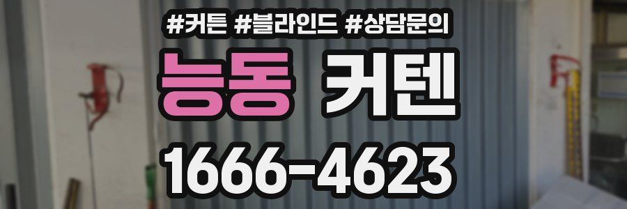 능동 커텐
