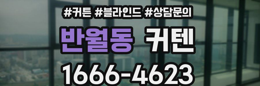 반월동 커텐