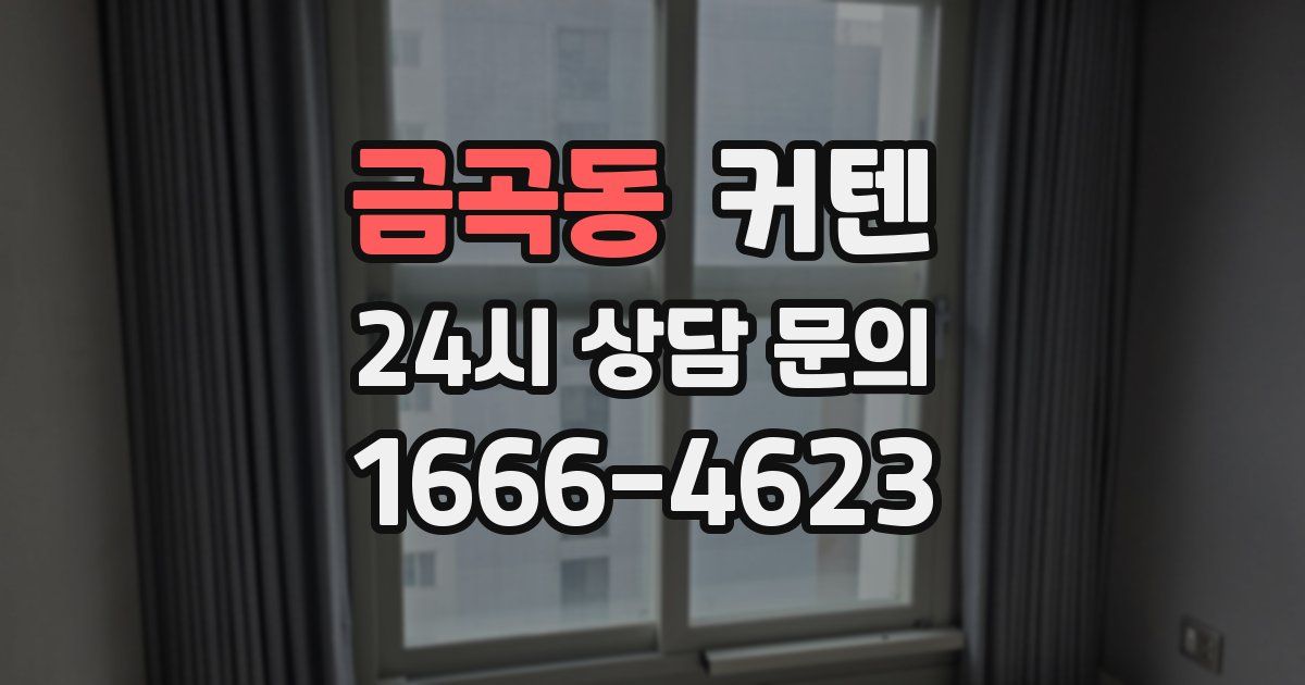 금곡동 커텐