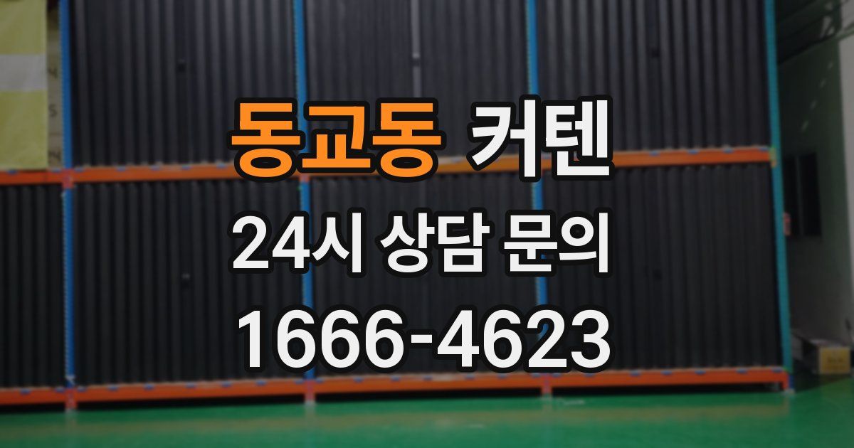 동교동 커텐