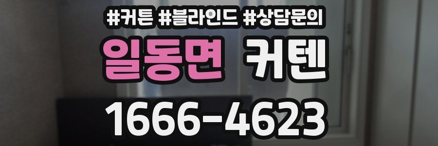 일동면 커텐