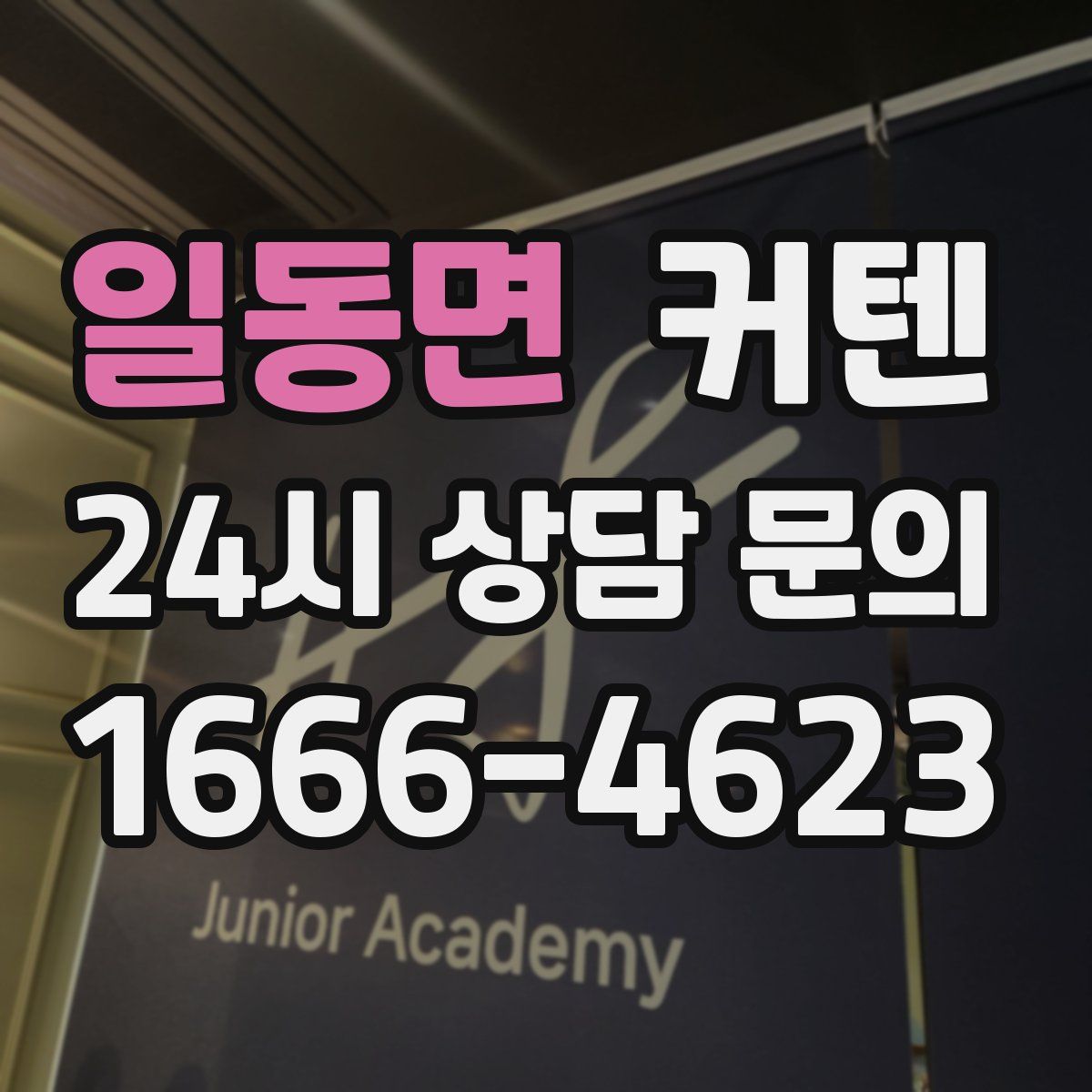 일동면 커텐