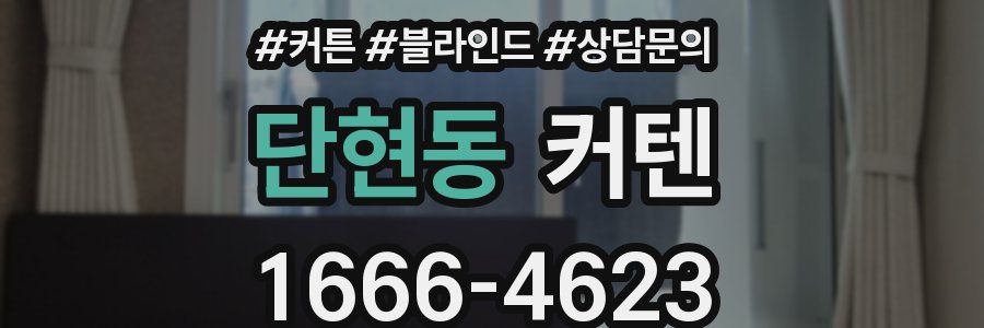단현동 커텐