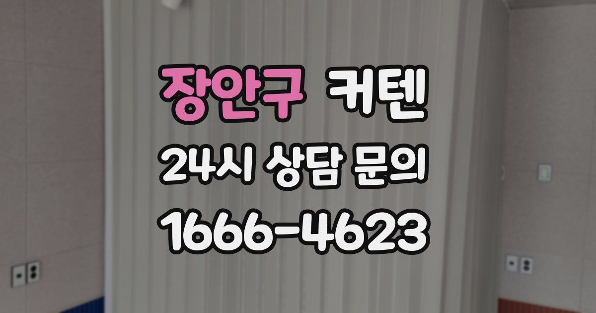 장안구 커텐