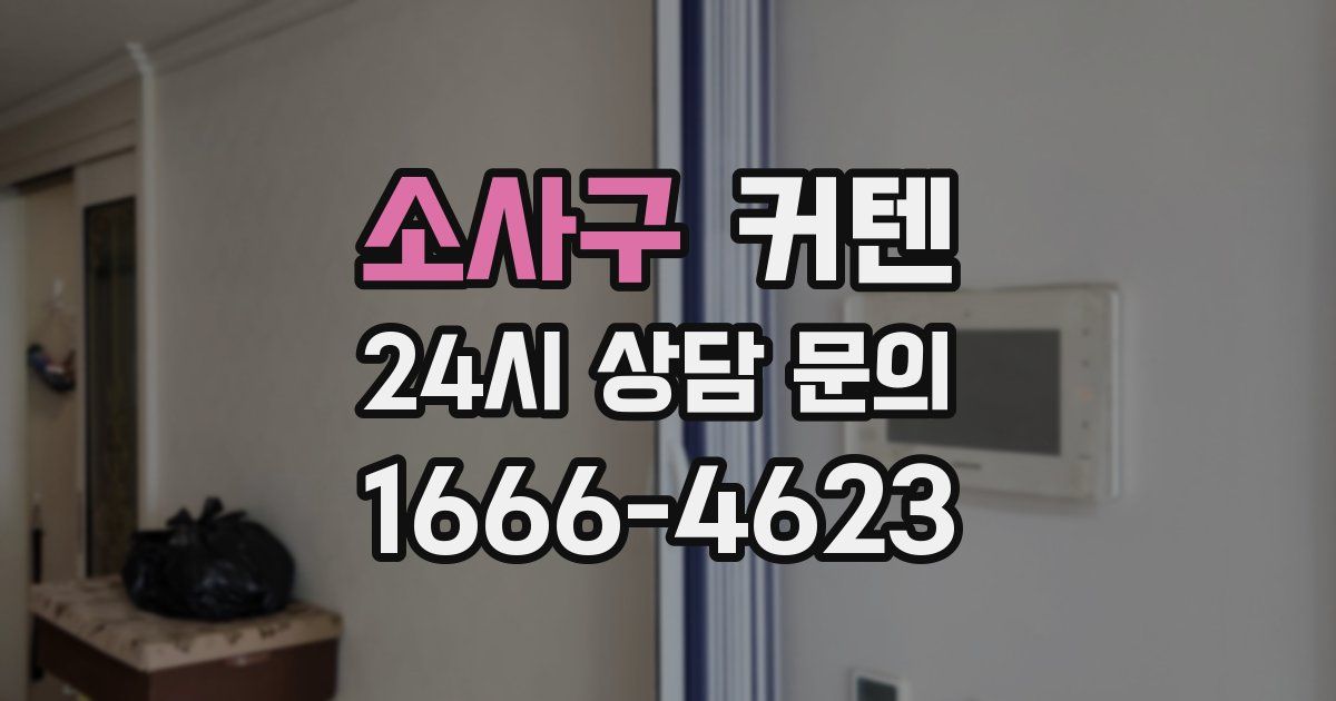 소사구 커텐