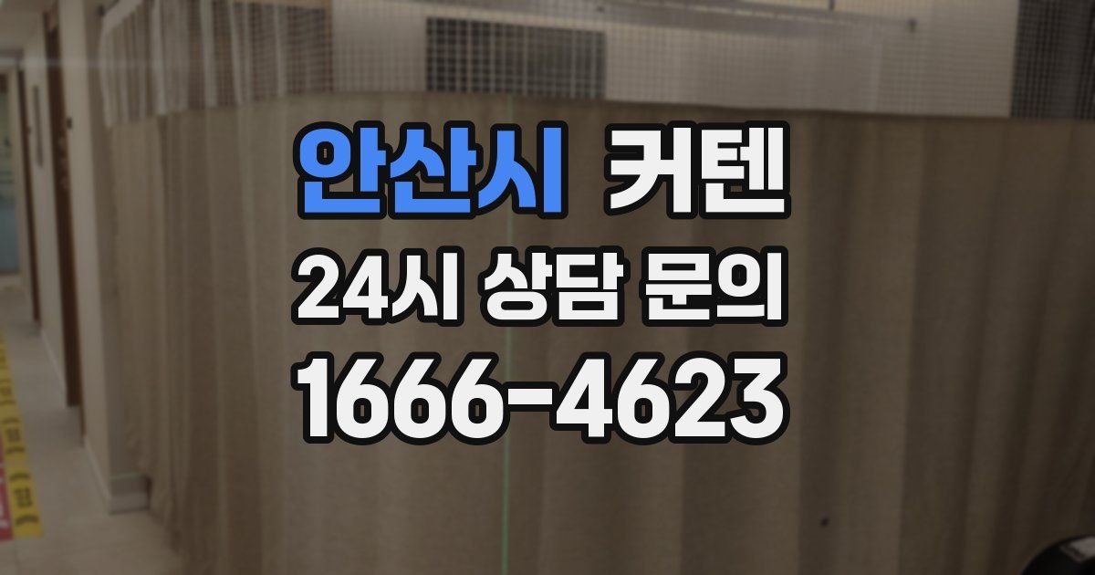 안산시 커텐