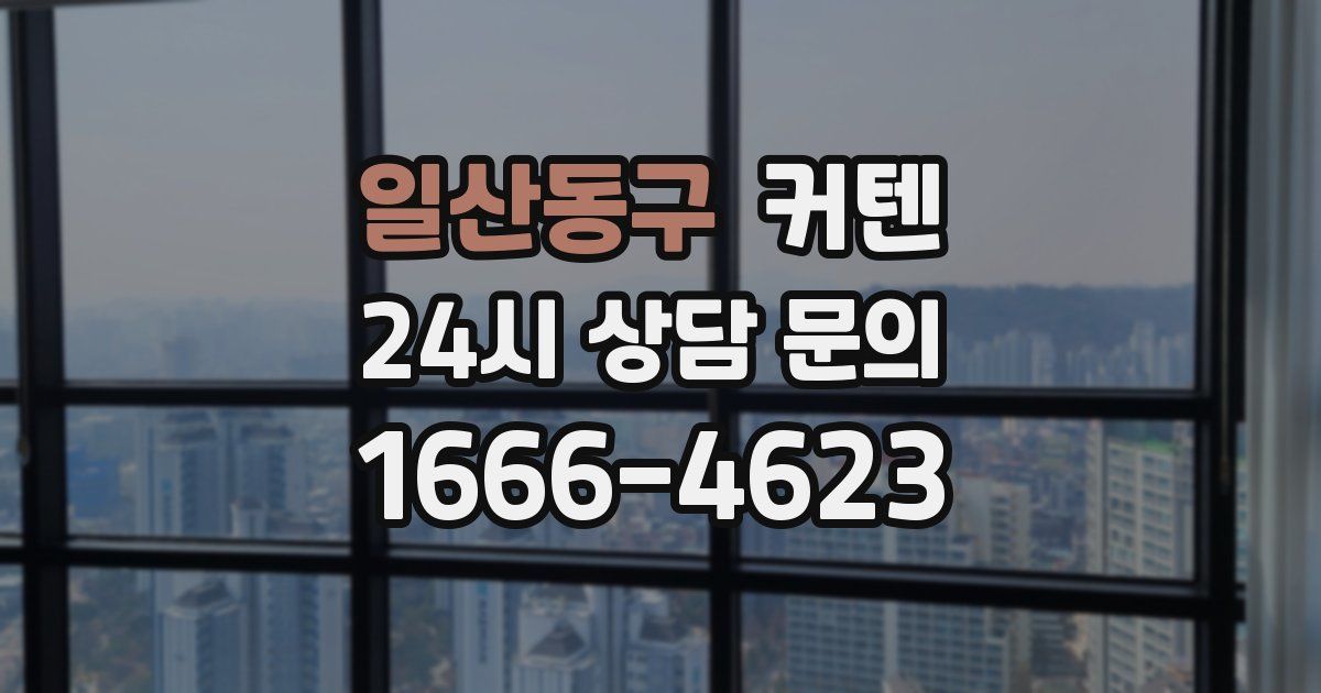 일산동구 커텐