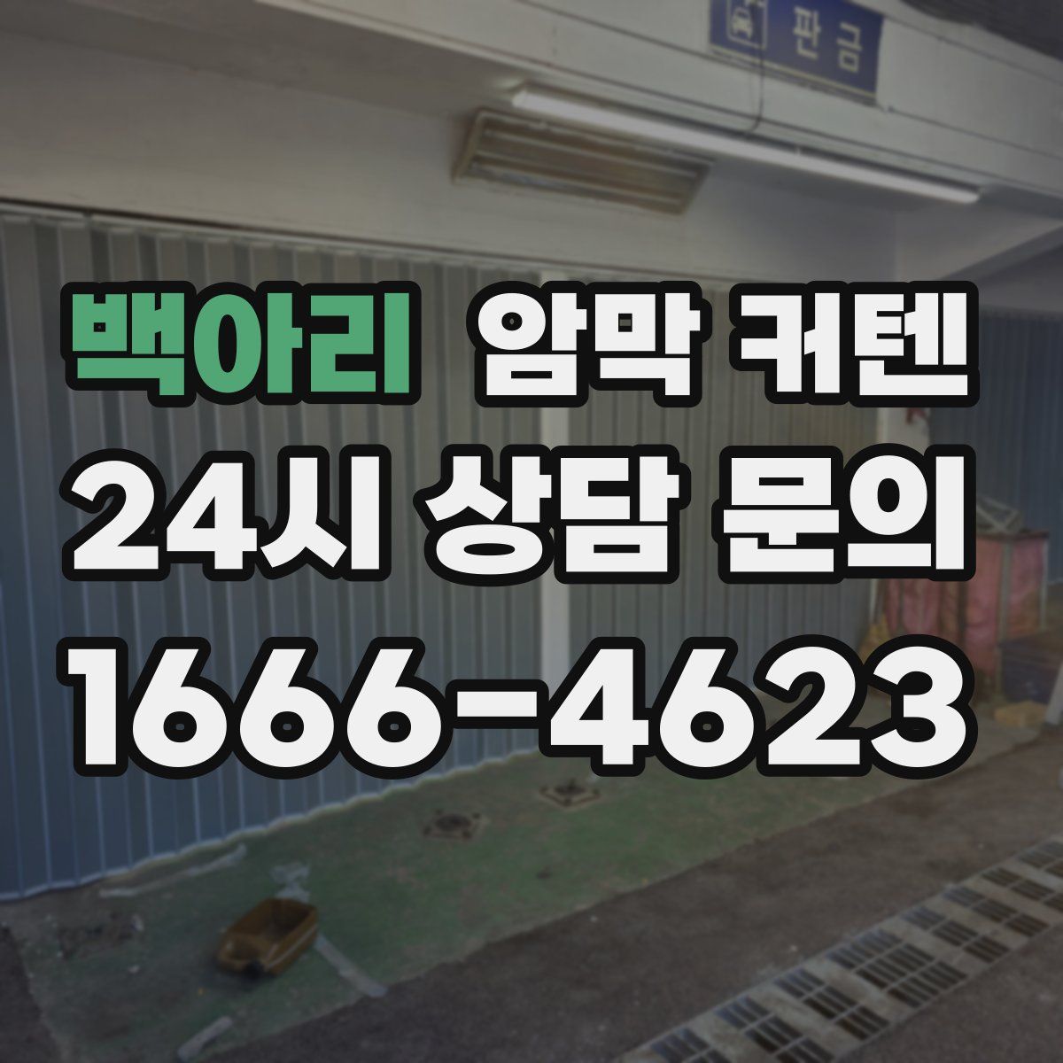 백아리 암막 커텐