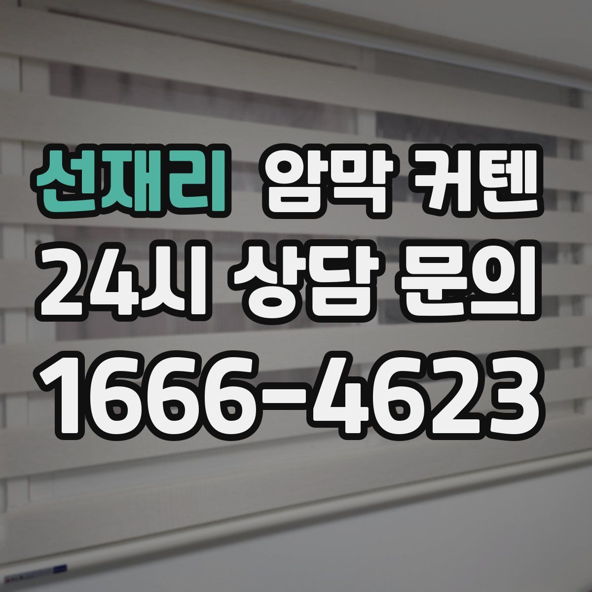 선재리 암막 커텐