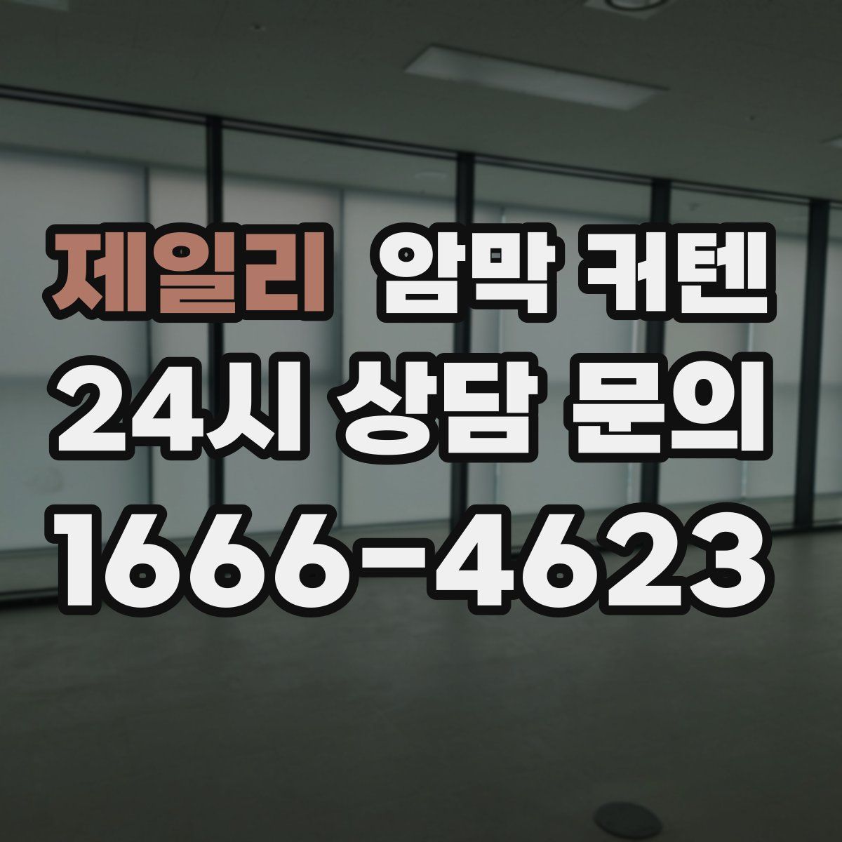 제일리 암막 커텐
