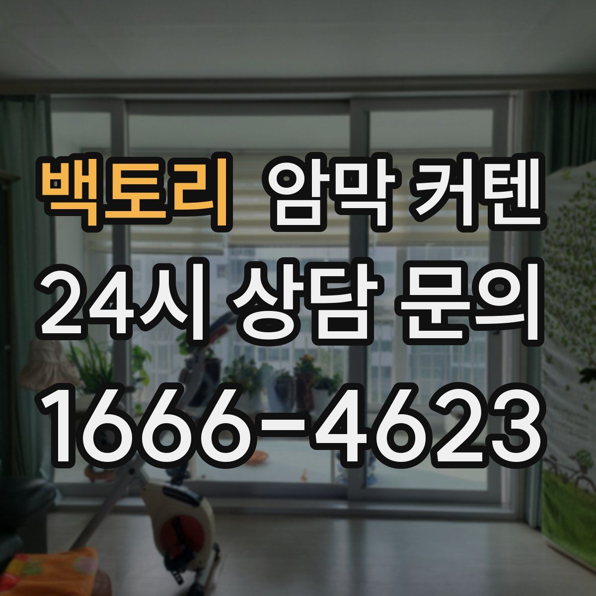 백토리 암막 커텐